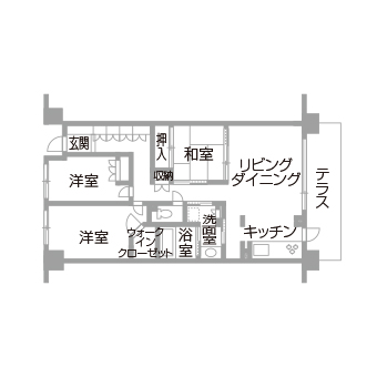 広々リビングに、土間のある趣味室も。開放感とオリジナリティーあふれる2LDKに 事例を探す 第2张